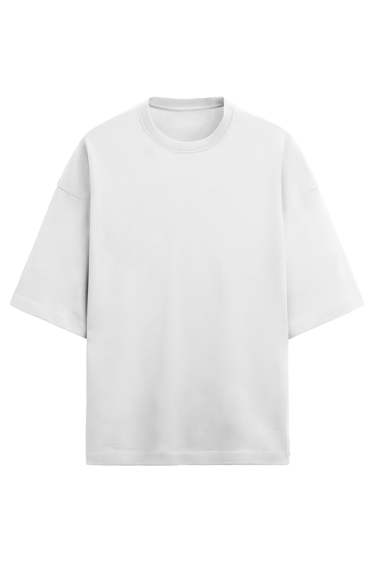 Plain White - Terry Oversized Tshirt