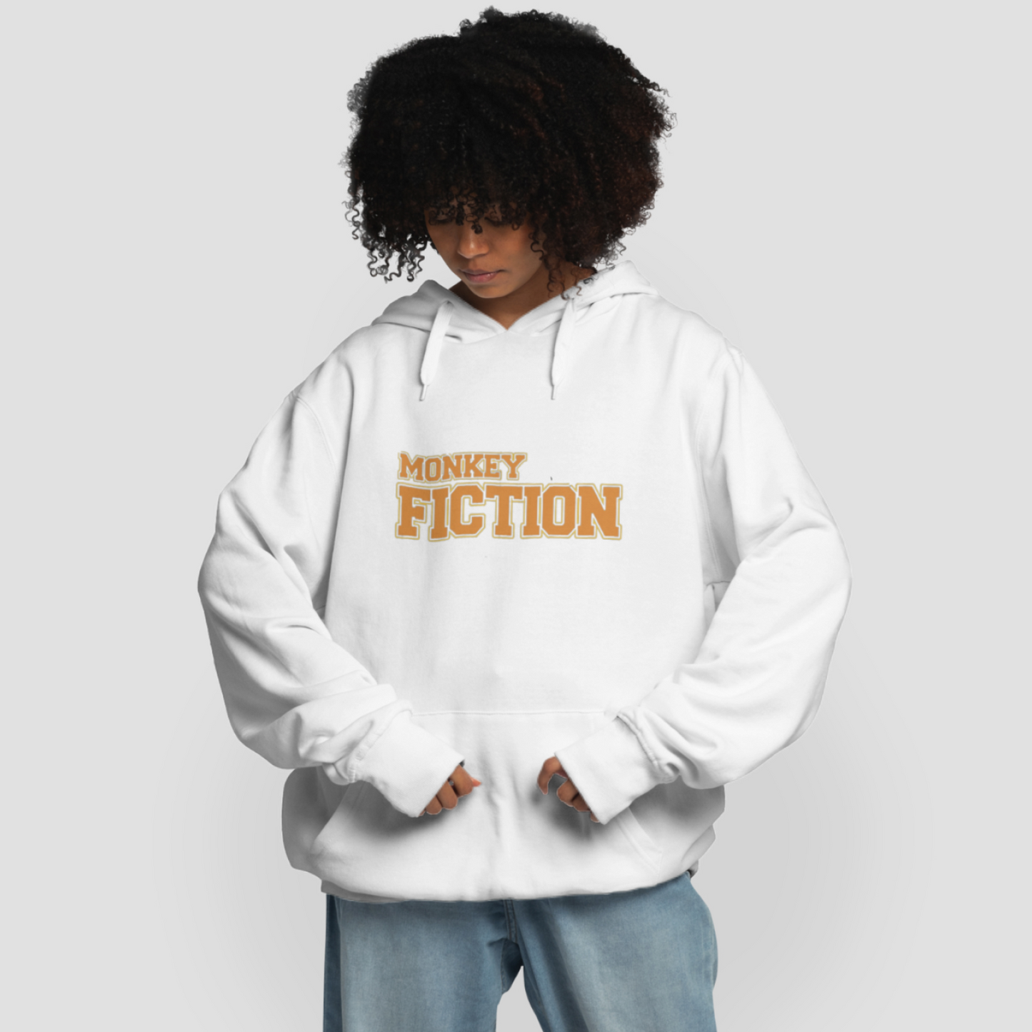 Cosco - Monkey Fiction | White Hoodie