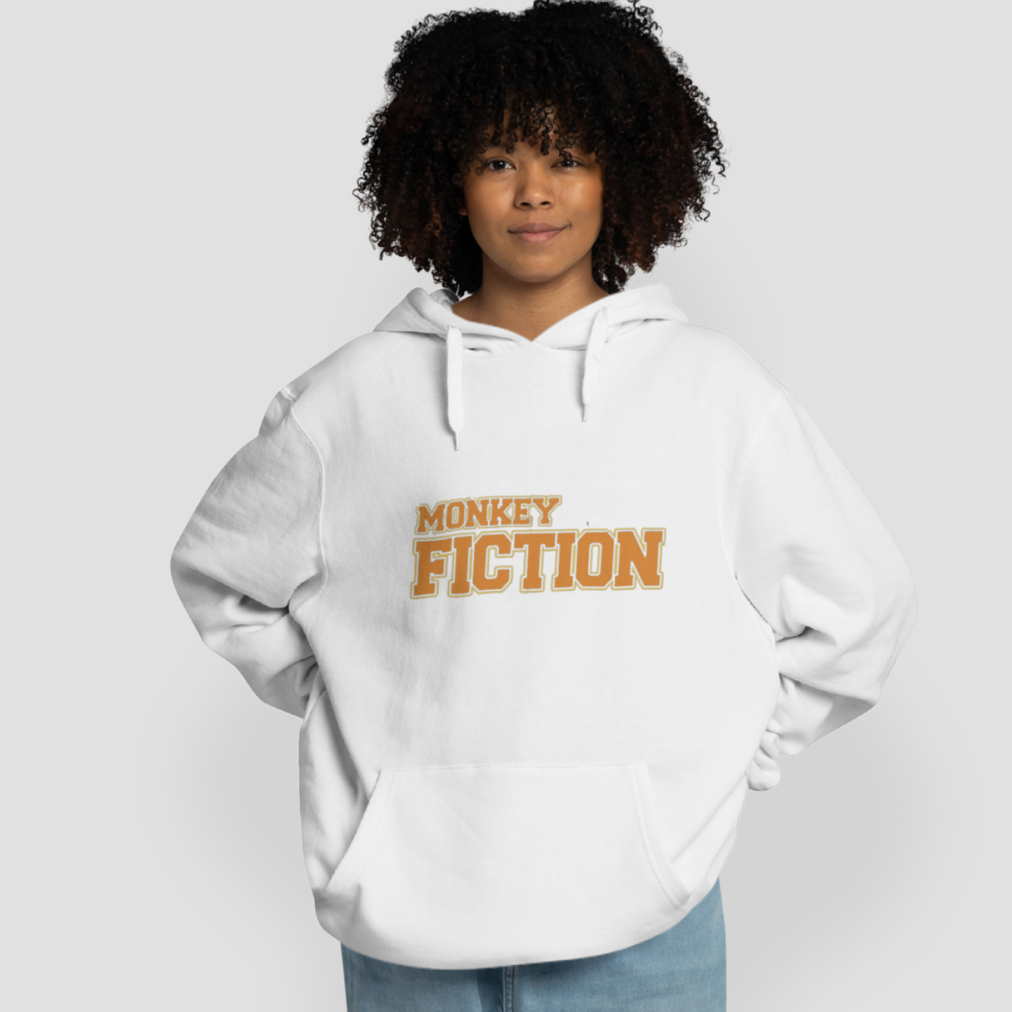 Cosco - Monkey Fiction | White Hoodie