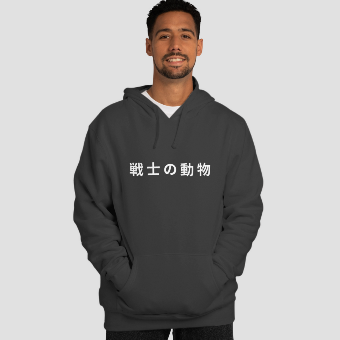 Samurai Sphinx - Warrior Animals | Black Hoodie