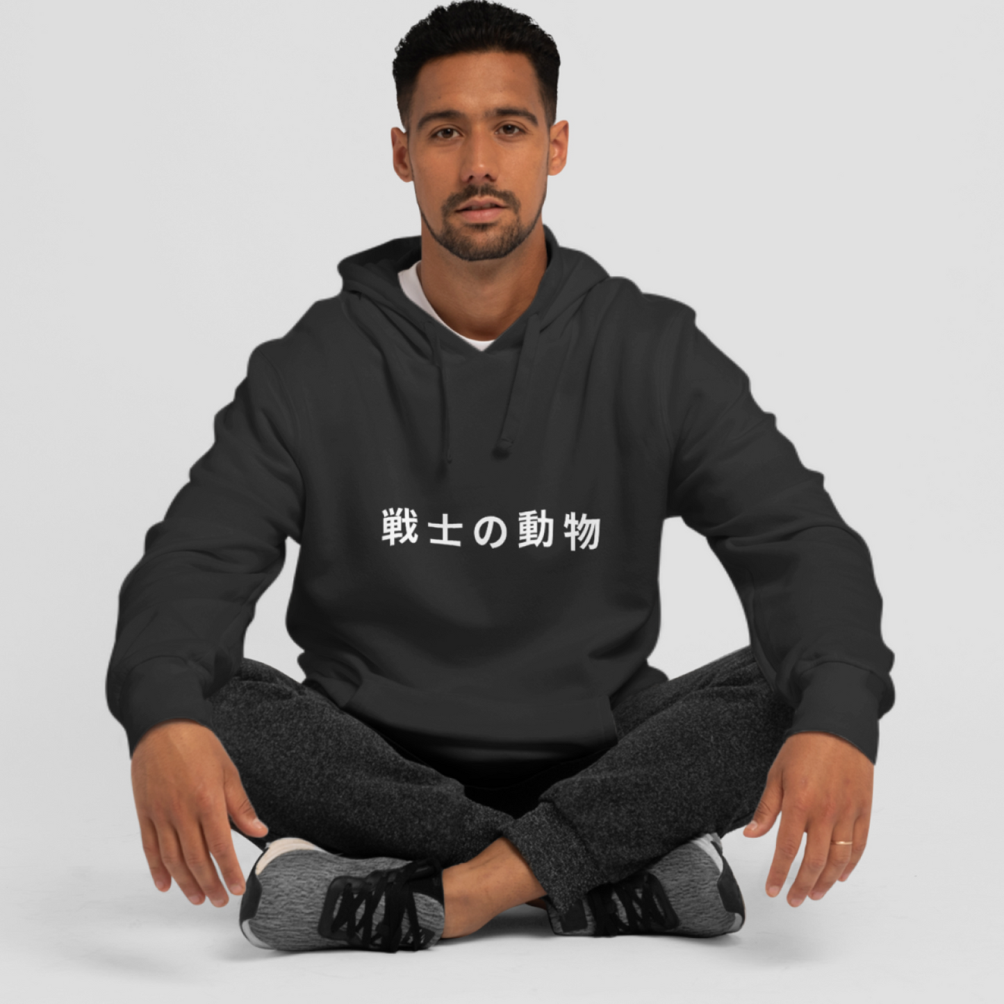 Samurai Sphinx - Warrior Animals | Black Hoodie