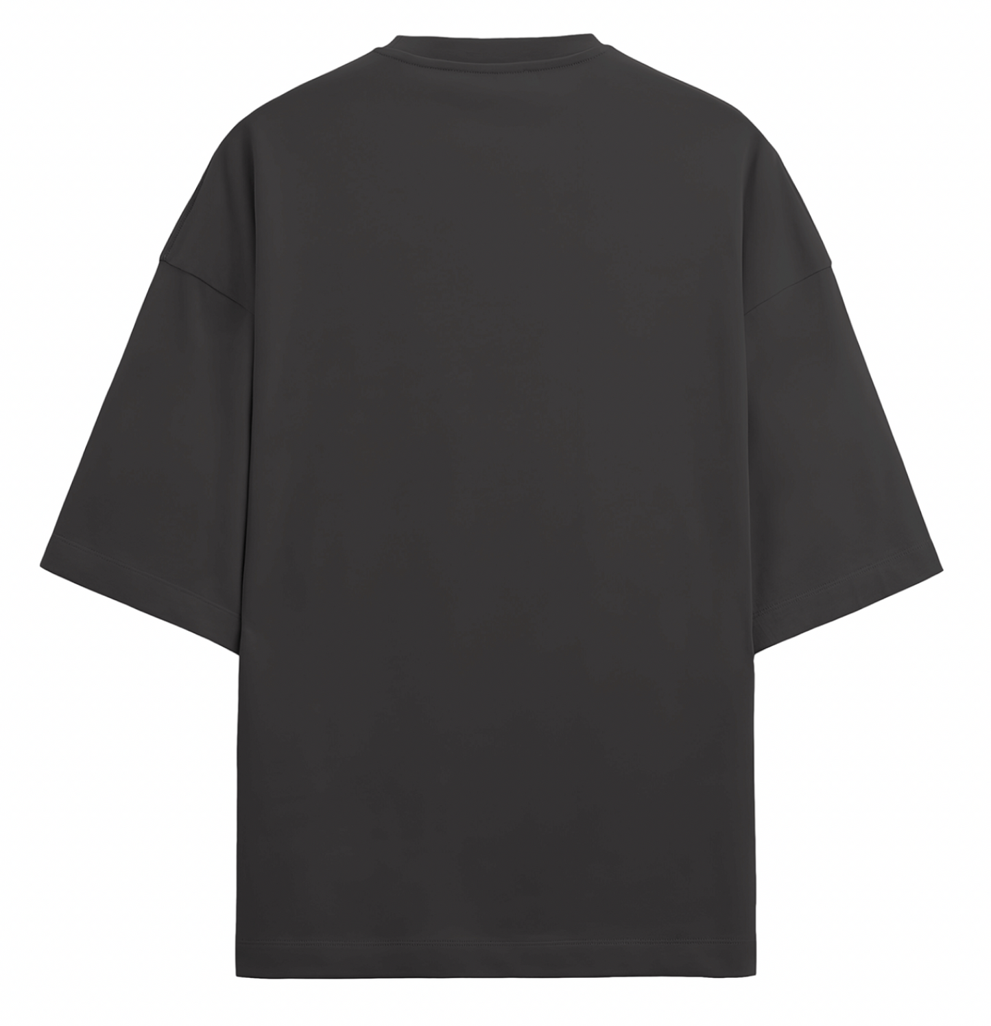 Solitude - Black Terry Oversized Tshirt