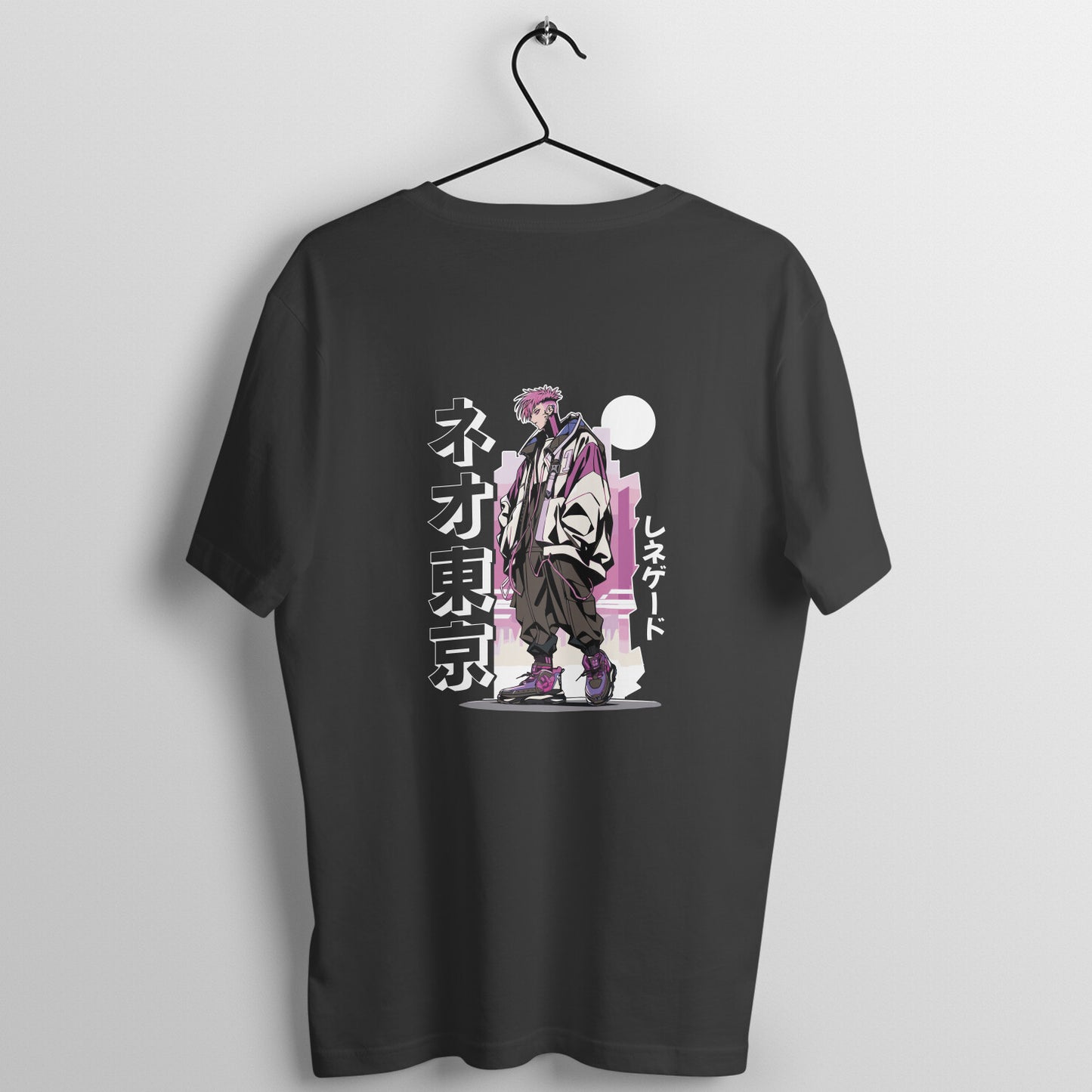 Anime Hero - Black Tshirt