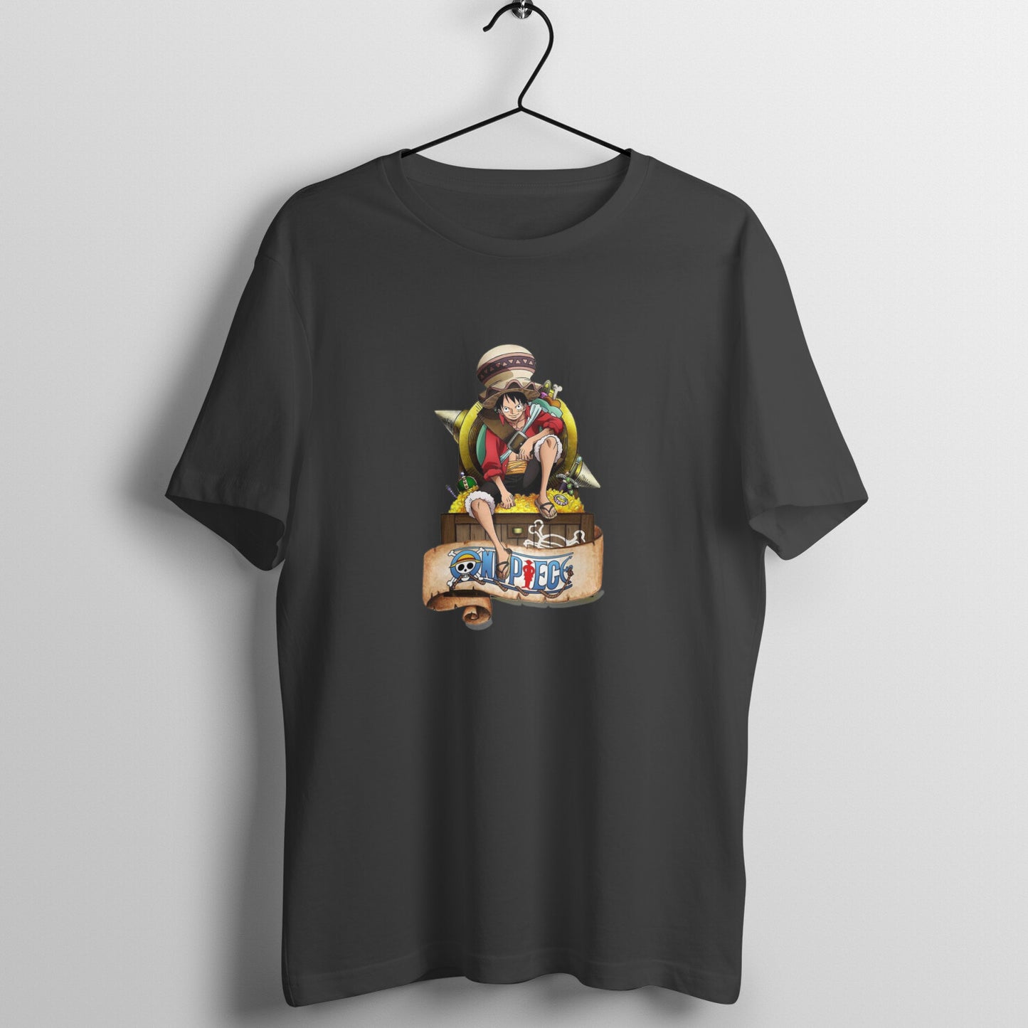 One Piece - Black Anime Tshirt