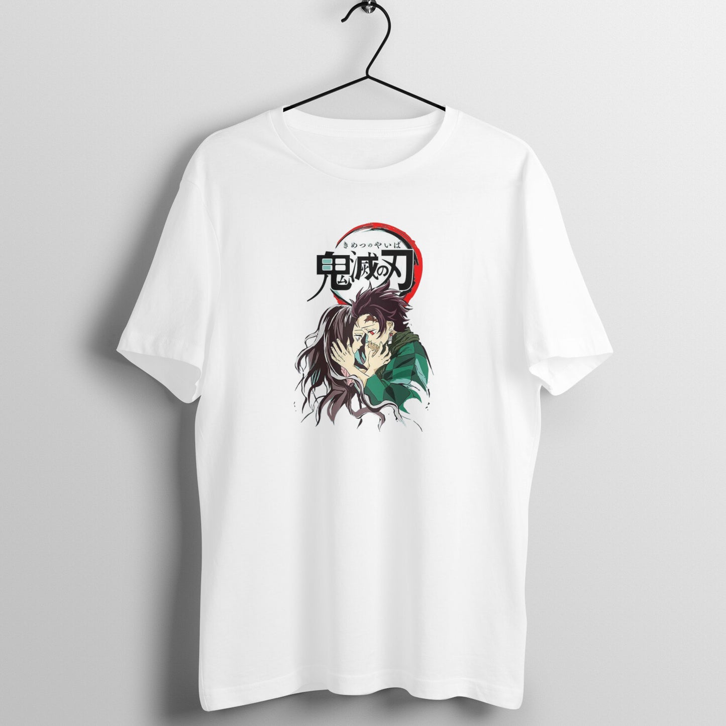 Tanjiro and Nezuko - Demon Slayer White Anime Tshirt