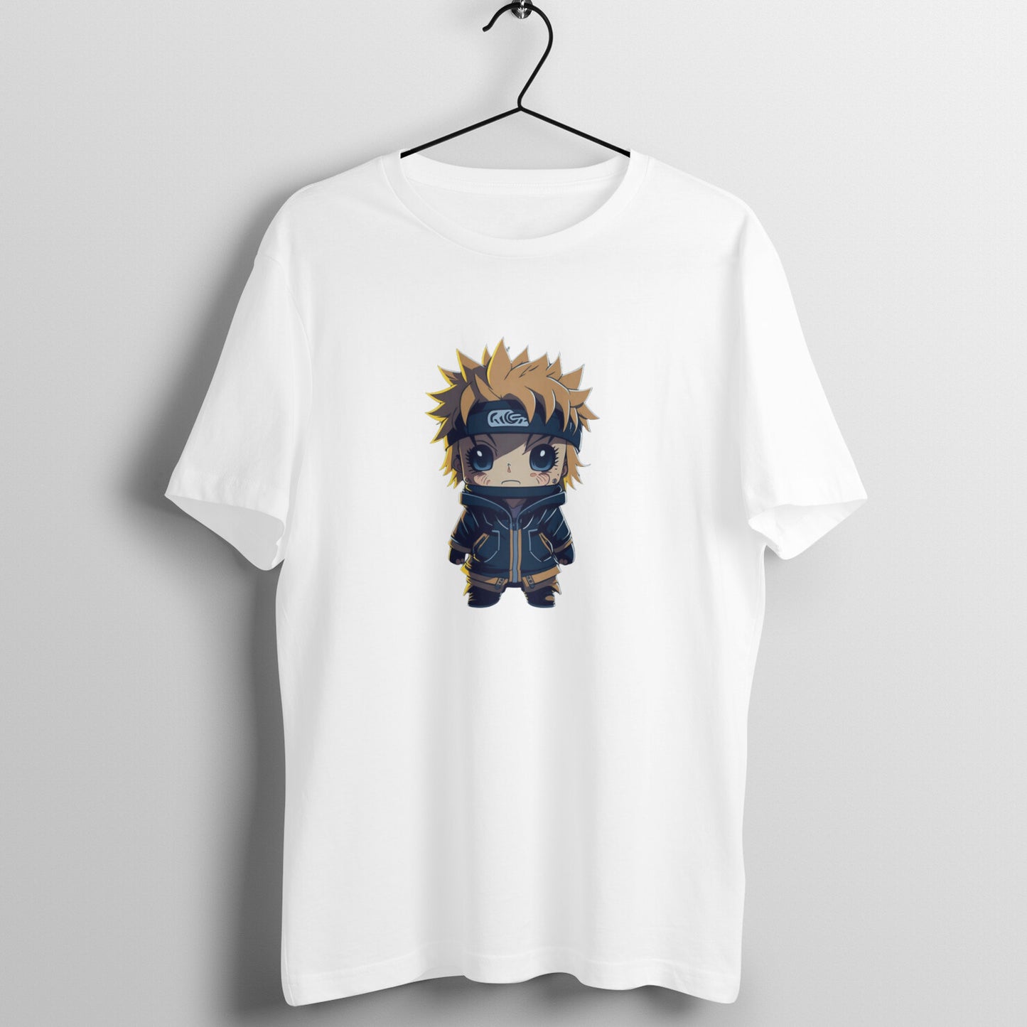 Naruto Toon Art - White Anime Tshirt