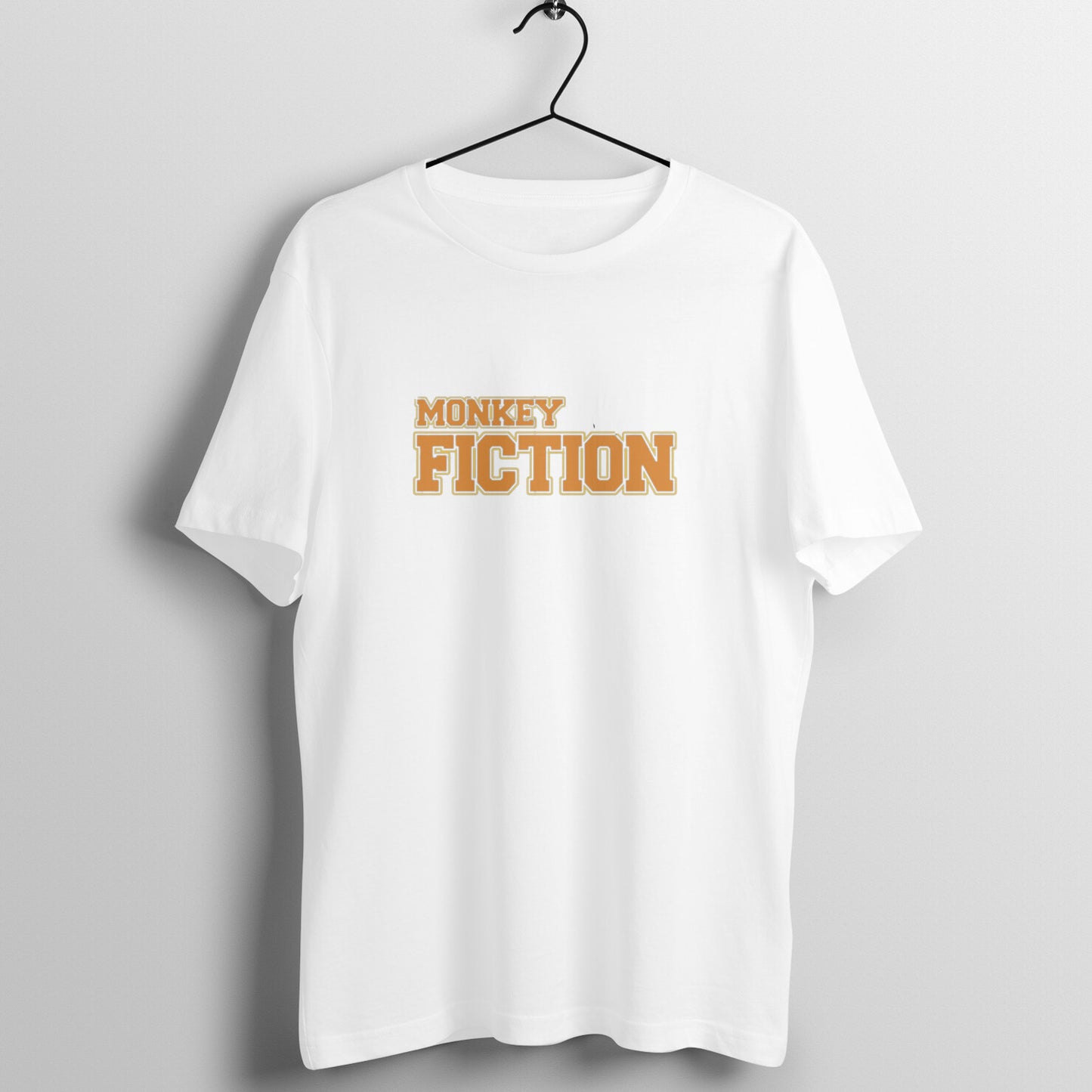 Cosco - Monkey Fiction | Regular White Tshirt